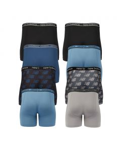 New Balance Men&#039;s Elastic Sports Boxers 8 Pieces