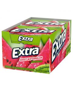 Wrigley&#039;s Extra Watermelon Flavored Chewing Gum 10 Units / 37.5 g / 1.32 oz