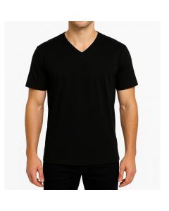 Perry Ellis Men&#039;s V-neck T-shirt