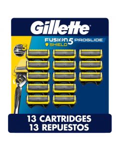 Gillette Fusion5 ProGlide Razor Blade Refills 13 Units
