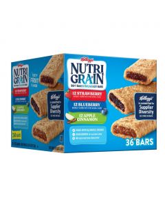 Nutri Grain Baked &amp; Filled Cereal Bars 36 Bars / 37 g / 1.3 oz
