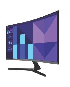 Samsung Monitor 81.28 cm / 32&quot; Inches Curved S39GD LS49DG956SNXGO