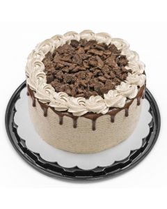 Selection Cookies and Cream Cake Decorated with Oreo Cookie 12 Slices