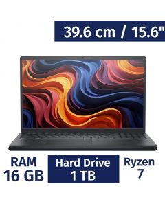 Dell 39.6 cm / 15.6” Inches Laptop AMD Ryzen 7 / 16 Gigabytes / 1 Terabyte 7GWKM