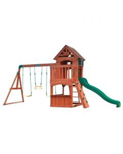 Backyard Discovery Cedar Wood Outdoor Playset 281.9 cm / 111&quot;