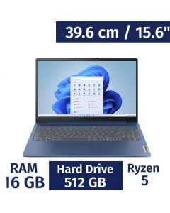 Lenovo 39.62 cm / 15.6&quot; Inches Laptop R5 16 Gigabytes / 512 Gigabytes 82XQ00QXFV