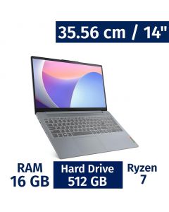 Lenovo 35.56 cm / 14&quot; Inches Laptop AMD Ryzen 7 5700U 16 Gigabytes / 512 Gigabytes 82R9000KUS