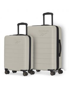 Reebok Set of Rigid Luggage with Spinner Wheels 2 Pieces