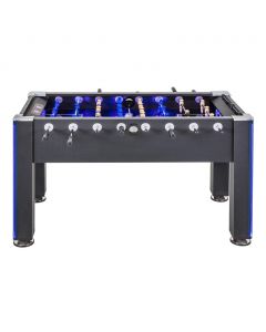 Atomic Foosball Table with Blue LED Lighting 147.96 cm x 78.11 cm x 87.31 cm / 58.25&quot; x 30.75&quot; x 34.37&quot;