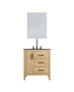 15West Bathroom Vanity Set with Mirror and Sink