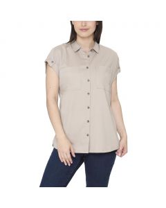 Tahari Women&#039;s Short Sleeve Blouse