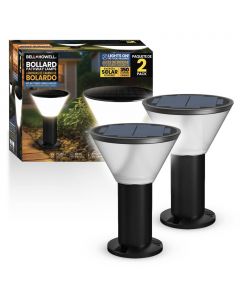 Bell + Howell LED Bollard Pathway Lights 2 Units