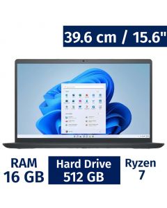 Dell 39.62 cm / 15.6&quot; Inches Laptop AMD Ryzen 7 16 Gigabytes / 512 Gigabytes