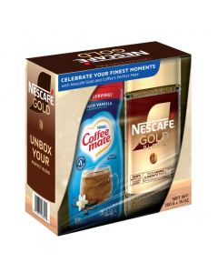 Nescafé Gold Instant Coffee 200 g + Vanilla-Flavored Cream 425.2 g
