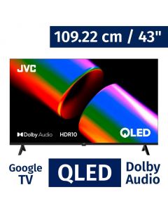 JVC 109.22 cm / 43&quot; Inches Smart FHD QLED Google TV LT-43KM4584