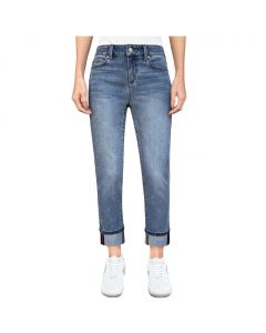 Leo and Nicole Women&#039;s Rolled Cuff Jeans
