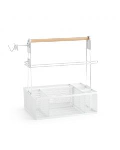 BAUM Serving Caddy with Wooden Handle