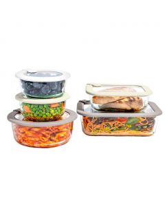 Bentgo Airtight Glass Food Storage Containers 10 Pieces