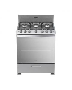 Whirlpool Floor Gas Stove with Oven 76.2 cm / 30&quot; LWFR5050S00