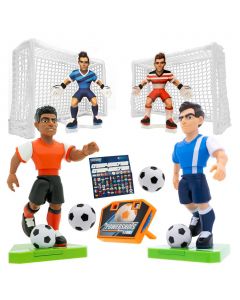 Powershots Set Soccer Figures with 4 Balls