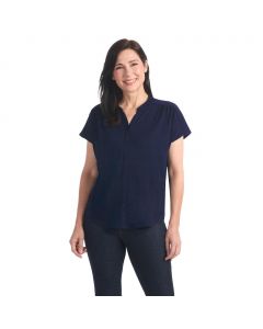 Hilary Radley Women’s Short Sleeve Blouse