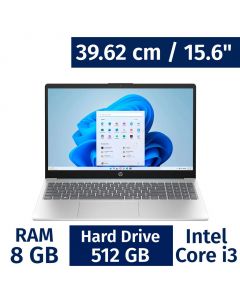 HP 39.62 cm / 15.6&quot; Inches Laptop 8 Gigabytes / 512 Gigabytes 15-fd0239la