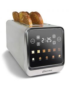 Inspirex Four-Slice Toaster with Touch Panel and LED Display