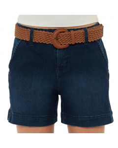 One5One Women&#039;s Denim Shorts with Belt