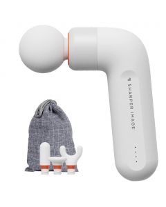 Sharper Image EDGE+ Wireless Percussion Massager Rechargeable USB-C with 4 Speeds