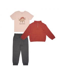 Pekkle Soft Knit 3-Piece Set for Boys