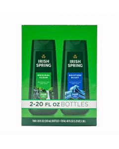 Irish Spring Assorted Hydrating Liquid Body Soap 2 Units / 591 mL / 20 oz