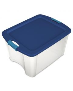 Sterilite Clear Plastic Storage Box with Lid 68.14 L / 18 gal