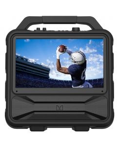 Monster Portable Bluetooth Speaker with Integrated LCD Display 39.62 cm / 15.6&quot; Inches MNVISION156-C