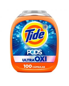 Tide Pods 4 in 1 Ultra Oxi Laundry Detergent 100 Units