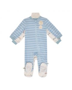 Milkberry One-Piece Sleepers with Zipper for Baby Boys 2 Units