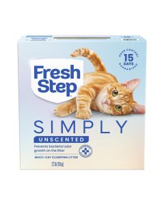 Fresh Step Unscented Clumping Cat Litter 10 kg / 22 lb
