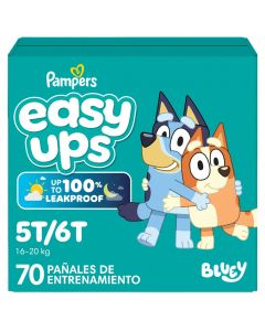 Pampers Easy Ups Training Underwear Size 5 - 6 / 70 Units