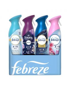 Febreze Air Mist Air Freshener Assorted Fragrances 4 Units / 230 g / 8.1 oz