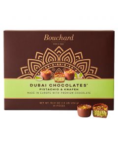 Bouchard Dubai Chocolates Pistachio &amp; Knafeh 454 g / 16 oz