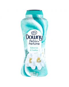 Downy Light Scented Beads for Sheets and Towels Fresh and Floral Scent, 963 g / 34 oz