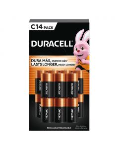Duracell C Alkaline Batteries 14 Units