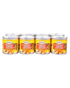 Grace Hot and Spicy Vienna Sausages in Can 8 Units / 114 g