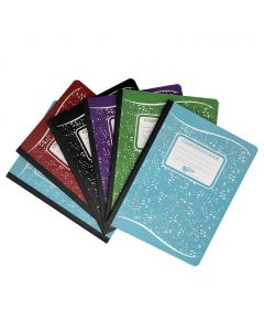Winners Assorted Color Sewn Notebooks 6 Units