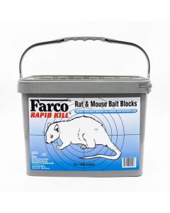 Farco Rapid Kill Rodent Bait Wax Blocks 40 Units / 100 g