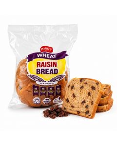 Purity Wheat Raisin Bread 12 Units / 155.9 g