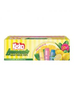 Kisko Assorted Frozen Lemonade Popsicles 27 Units / 157 g / 5.5 oz