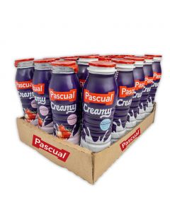 Pascual Creamy Natural and Strawberry Flavor Yogurt Drink 20 Units / 183 mL