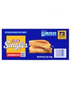 Kraft American Cheese Singles 1.36 kg / 3 lb