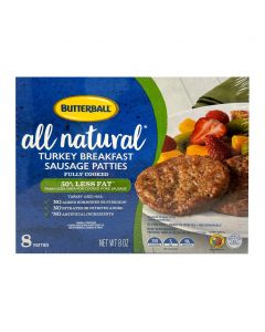 Butterball Turkey Sausage Patties 2 Units / 226 g / 8 oz