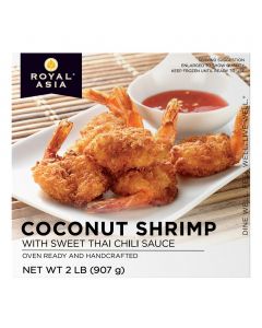 Royal Asia Coconut Shrimp with Sweet Thai Chili Sauce 907 g / 2 lb